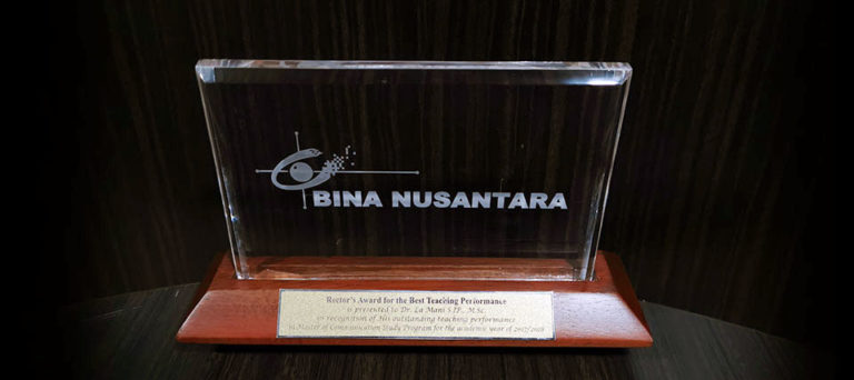 Rector’s Award for the Best Teaching Performance 2017/2018