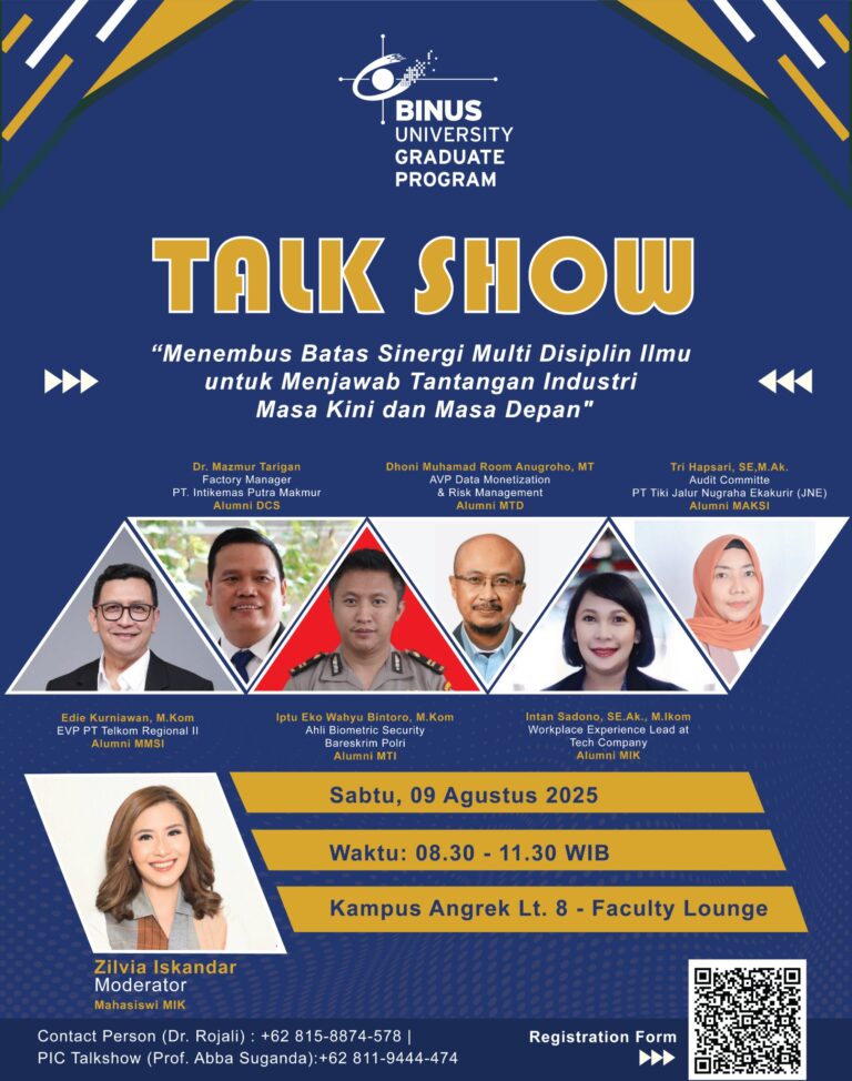 Redaksi Talkshow Porseni BGP 2025